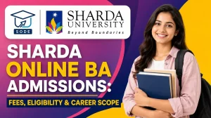 Sharda Online BA Course